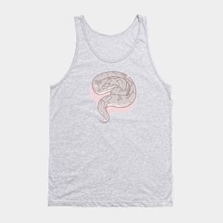 Axanthic Ball Python Original Illustration Tank Top